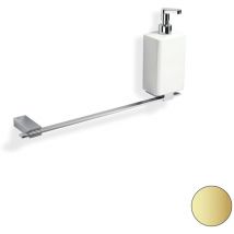 Stilhaus - Gea asta portasalviette l47 con dosatore oro opaco codice prod: 000GE69D18