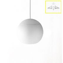 Gea Luce - guya si plafonnier encastrable blanc led suspension en aluminium