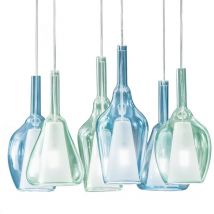 Gea Luce - lustre moderne ofelia mini g9 s6 led plafonnier en verre métal