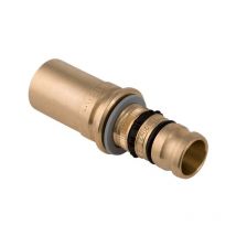 604.508.00.5 Mepla Mapress connection with socket tube Ø32-28mm - Geberit