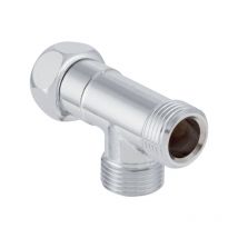 Keramag - Geberit AquaClean T-Stück mit Außengewinde, hochglanz-verchromt,