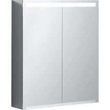 Keramag - Geberit Option - Armoire de toilette avec éclairage, 600x700x150 mm 500.582.00.1