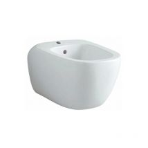 Geberit - citterio bidet monoforo sospeso con fissaggio nascosto bianco keratect 500.539.01.1