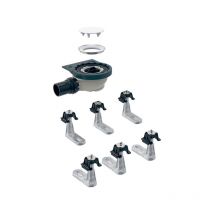 Geberit - Rohbauset zu Setaplano, d50, 6F Siphonierhöhe 50mm, 6 Füsse 154013 154013001