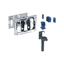 Fente d&39insertion 115062211 chromé brillant, pour bâtons de nettoyage - Geberit
