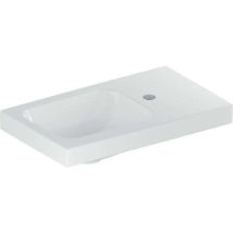 Geberit iCon Light Handwaschbecken, 53 cm x 31 cm, mit Hahnloch