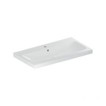 Geberit iCon Light Waschtisch, 90 cm x 48 cm, mit Hahnloch, mit