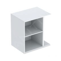 Keramag - Geberit iCon - Armoire latérale 37x40x27 cm, ouverte, blanc brillant 502.325.01.1