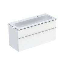 Keramag - Geberit iCon Set Möbelwaschtisch mit Unterschrank, 2 Schubladen,
