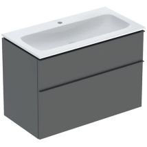 Geberit Icon Set Möbelwaschtisch Mit Unterschrank, 2 Schubladen,