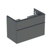 Geberit iCon Unterschrank für Waschtisch, 2 Schubladen,
