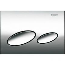 115.228.46.1 KAPPA20 Dual Flush Matt Chrome Flush Plate kappa 20 UP200 - Geberit