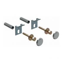 Set di fissaggio per orinatoio Geberit con tappi cromati