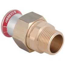 Geberit - Mapress C-Stahl Übergangsverschraubung mit Außengewinde Außendurchmesser 54mm