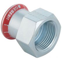 Geberit - Mapress C-Stahl Übergang mit Innengewinde, d 18mm, Rp 1/2'