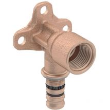Geberit - Mepla Anschlusswinkel 603294005 ø 26mmxRp 3/4x52mm, Rotguss, 90Grad