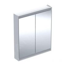 Geberit ONE - Armoire miroir avec éclairage LED, 750x900x150 mm, 2 portes, blanc 505.812.00.2