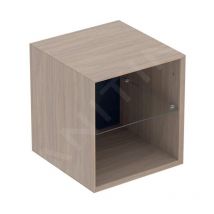 Keramag - Geberit one - Armoire latérale, 450x492x470 mm, ouverte, chêne 505.079.00.5
