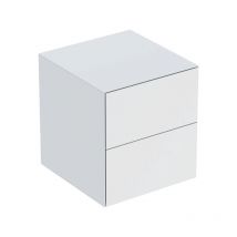 Geberit one Seitenschrank mit zwei Schubladen, 45x49,2x47cm,
