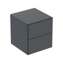 Geberit ONE Seitenschrank mit zwei Schubladen, 45x49,2x47cm,