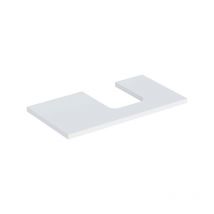 Geberit one Waschtischplatte, Ausschnitt rechts, für