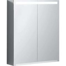 Keramag - Geberit Option Armario con espejo con iluminación, dos puertas,