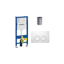 Pack Geberit DuoFix 100 + Plaque de Commande Delta 21 Blanche (SETUP100-PRO1)