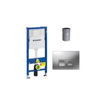 Pack Geberit DuoFix 100 + Plaque de Commande Delta 50 Chrome (SETUP100-PRO4)
