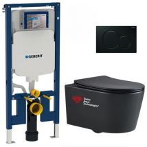 Pack wc Bati-support Geberit UP720 slim + wc sans bride sat