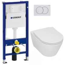 Pack wc Bati-support Geberit wc sans bride Serel SP27