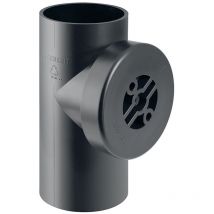 Geberit - pe Reinigungsstück 90 Grad mit runder Serviceöffnung Außendurchmesser 90mm