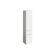 Armoire haute Geberit Renova Plan 2 portes, 1 tiroir, 390x1800x360 mm blanc brillant