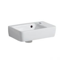 Keramag - Geberit Renova Plan, Handwaschbecken, verkürzte Ausladung, 36x25