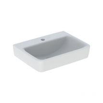 Keramag - Geberit Renova Plan, lavabo con enjuague manual, 50x38 cm, 1