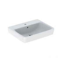 Geberit Renova Plan, lavabo sobre encimera , 60x48 cm, 1 agujero