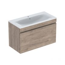 Geberit Renova Plan Set mit Waschtisch u. Unterschrank ,1