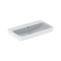 Keramag - Geberit Renova Plan, Waschtisch, 85x48 cm, ohne Hahnloch, mit
