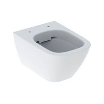 Geberit - Smyle Square Wand-WC Tiefspüler, verkürzte Ausladung,