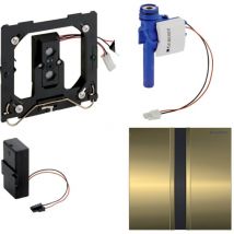 Systèmes de chasse d'eau - Commande de wc à déclenchement électronique du rinçage, alimentation sur secteur, plaque de - Geberit