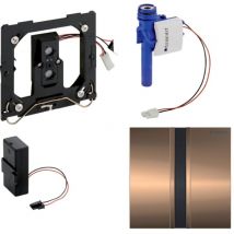 Systèmes de chasse d'eau - Commande de wc à déclenchement électronique du rinçage, alimentation sur secteur, plaque de - Geberit