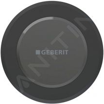 Systèmes de chasse d'eau - Commande électronique à distance de chasse d'eau d'urinoir, type 10, à piles, noir mat - Geberit