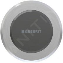 Geberit Systèmes de chasse d’eau - Commande électronique de chasse d'eau d'urinoir, type 01, à piles, inox brossé 115.937.SN.6