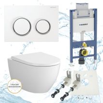 Geberit Vorwandelement Omega 82 oder 98 cm Bartolo WC Drückerplatte WC Sitz SoftClose Set UP200 98 cm