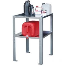 Gebinderegal mit 2 Böden