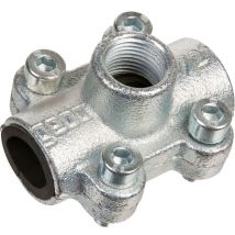 Gebo - Collier De Dérivation Fonte Malléable - F 1/2' - Diamètre 3/4'