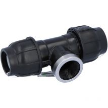 Plast T-Stück 40 mm x ig 1 1/4' x 40 mm - Gebo