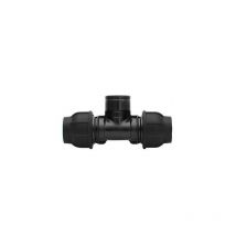 Robinetterie gmbh raccord té 90 ° en polypropylène avec ig dvgw 25 mm 1 '' 13042503 - Gebo