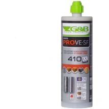 Gebofix pro ve-sf G&b resina ancorante da 410ml senza strine per forati cemento - 3 pezzi