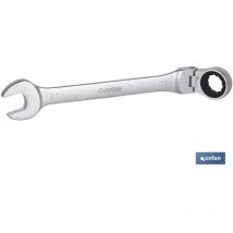 Ratschenschlüssel mit 180°-Gelenk, 18 mm