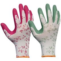 Gebol Handschuh Flower Duo Arbeitshandschuhe